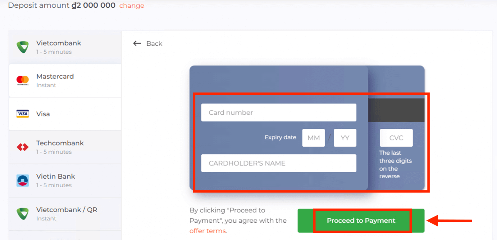 Gửi tiền trên IQ Option Việt Nam: Visa/Mastercard, Internet Banking & Ví điện tử Gửi tiền trên IQ Option Việt Nam: Visa/Mastercard, Internet Banking & Ví điện tử