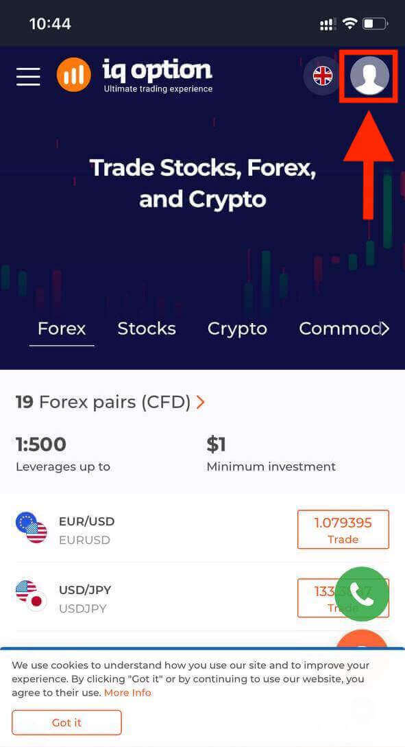 Rejestracja konta IQ Option i kroki logowania
