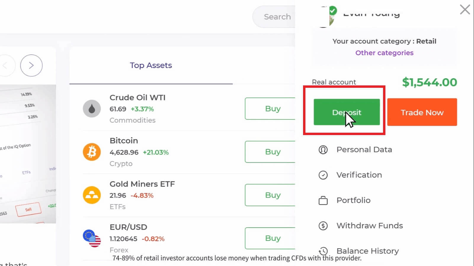 Nạp tiền IQ Option qua Neteller: Các bước, giới hạn & xử lý Nạp tiền IQ Option qua Neteller: Các bước, giới hạn & xử lý