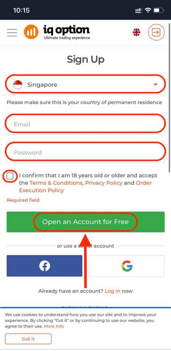 IQ Option Đăng ký và xác minh tài khoản — Các bước, tài liệu & thời gian IQ Option Đăng ký và xác minh tài khoản — Các bước, tài liệu & thời gian