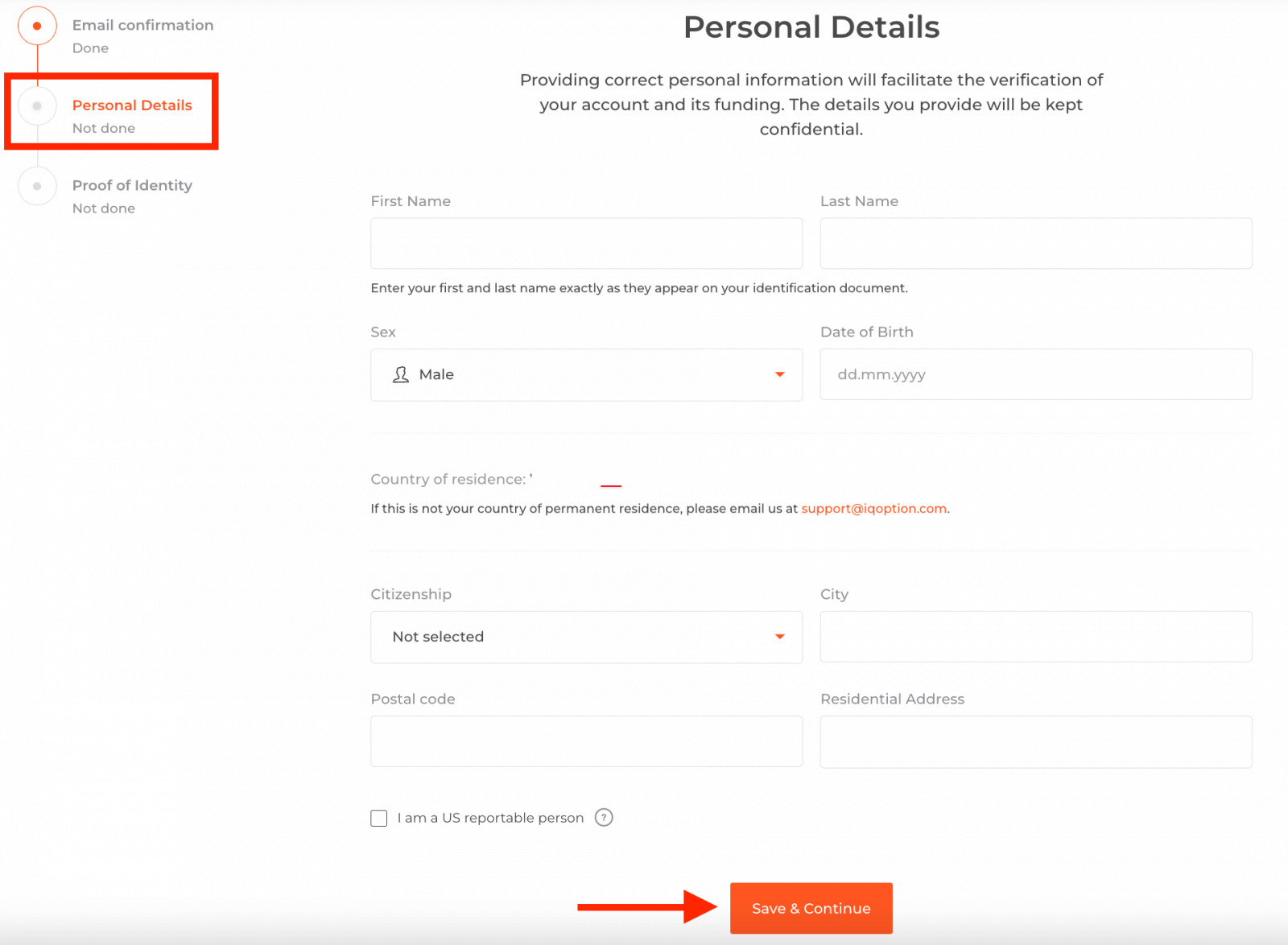 IQ Option Đăng ký và xác minh tài khoản — Các bước, tài liệu & thời gian IQ Option Đăng ký và xác minh tài khoản — Các bước, tài liệu & thời gian