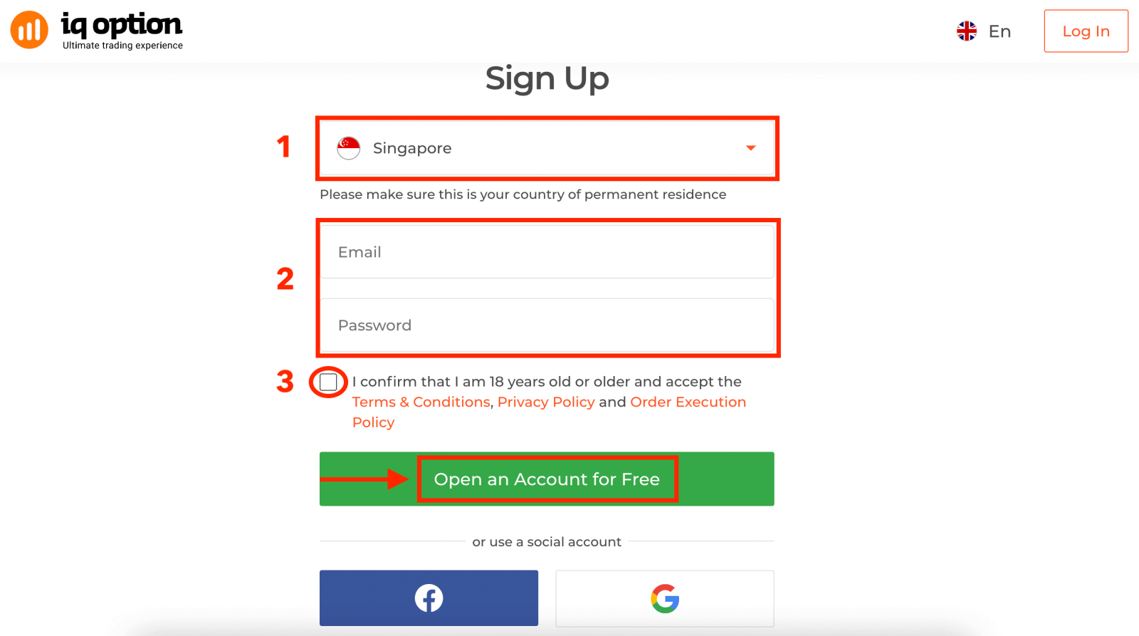 Registrirajte račun na IQ Option: koraki za ustvarjanje in aktiviranje Registrirajte račun na IQ Option: koraki za ustvarjanje in aktiviranje