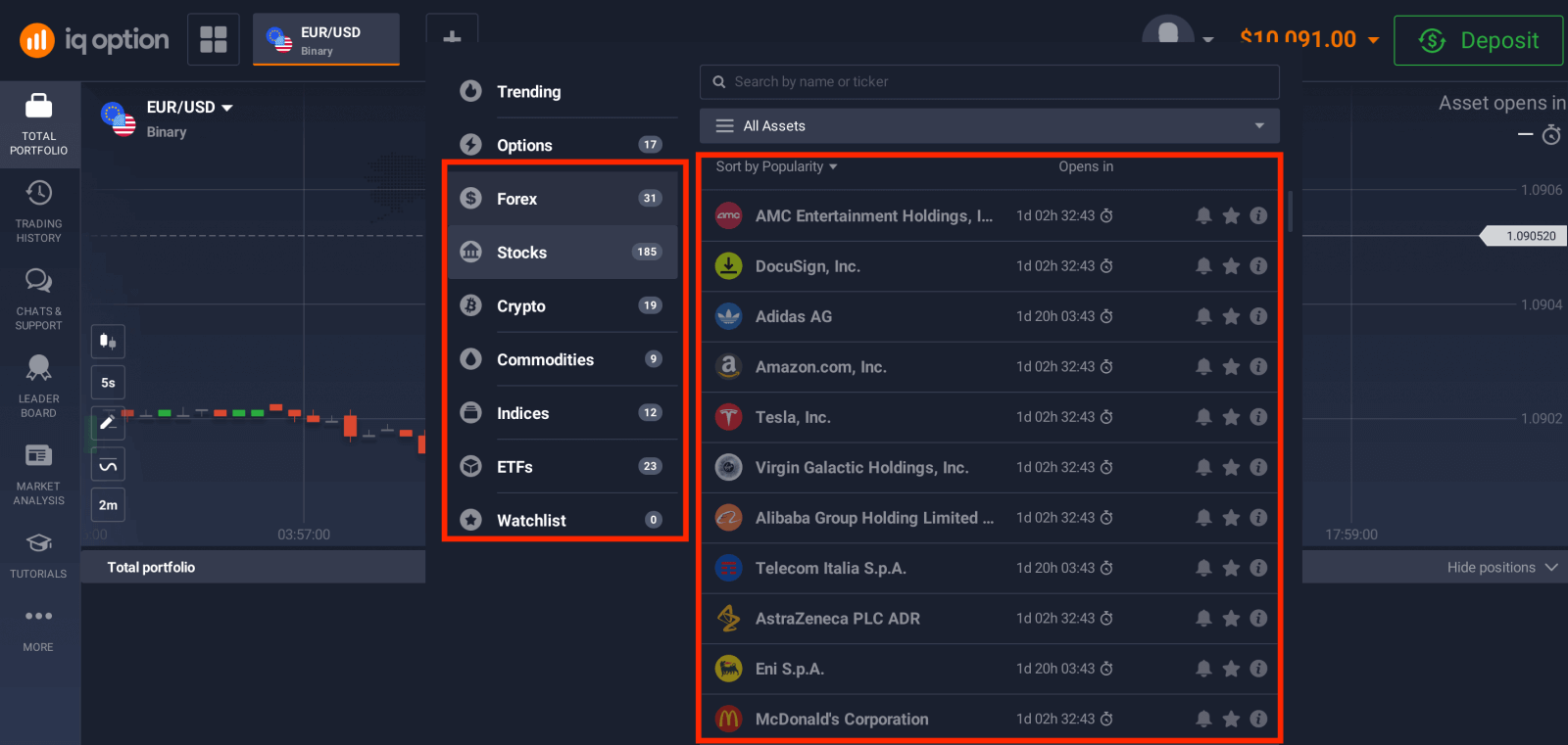 Trgujte z binarnimi opcijami na IQ Option: trgovanje po korakih Trgujte z binarnimi opcijami na IQ Option: trgovanje po korakih