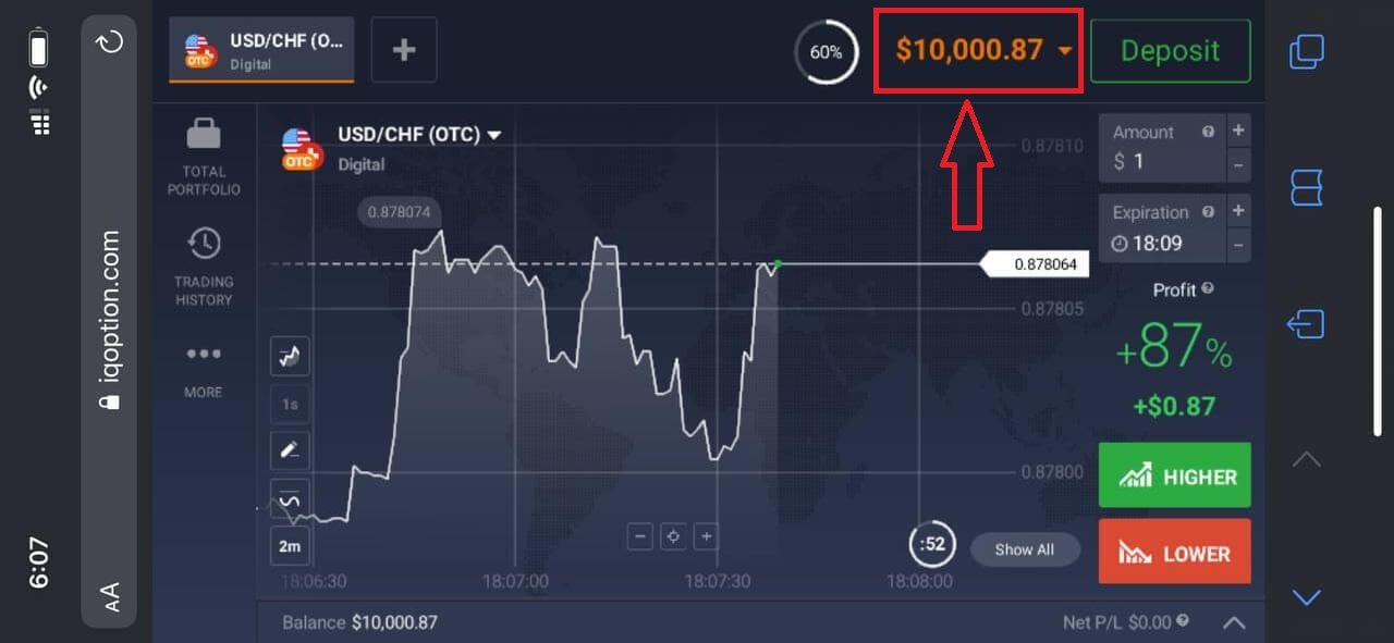 How to Login and start Trading Binary Options at IQ Option